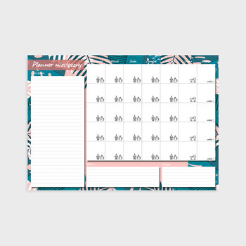Planner miesięczny A4, Summer vibes