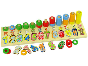 Plansza Edukacyjna Liczby Zwie - Lean Toys