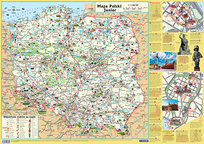 Plansza edukacyjna - Mapa Polski dla dzieci Opracowanie zbiorowe