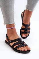 Płaskie Sandały Damskie 83516 Ipanema Style Sandal Fem Czarne-38