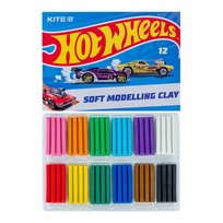 Plastelina 12 Kolorów Szkolna Dla Dzieci HOT WHEELS Kite
