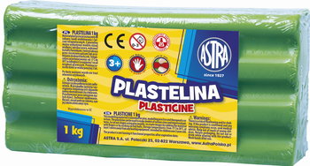 Plastelina Astra 1 kg zielona jasna - Astra