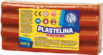 Plastelina Astra 500g czerwona - Astra