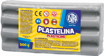 Plastelina Astra 500g popielata - Astra