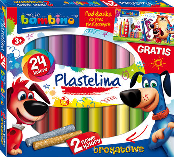 Plastelina Bambino, 24 kolory - Bambino