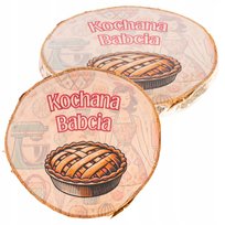 Plaster Drewna Podkładka Nadruk Dla Babci Prezent Upominek Na Dzień Babci