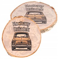 Plaster Drewna Podkładka Nadruk Dla Dziadka Prezent Upominek Dzień Dziadka