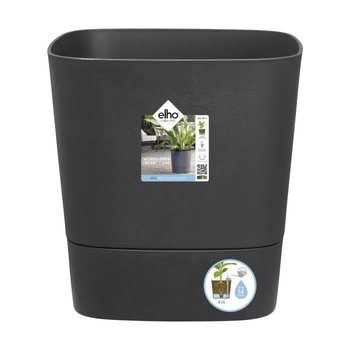 Plastikowa doniczka Elho Square Greensense Aqua Care Charcoal Grey 38 x 38 x wys. 38,9 cm 31 l - Inny producent