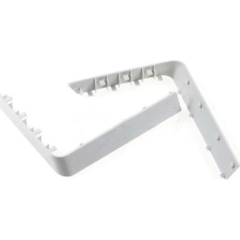 Plastikowa osłona, klapka pokrywy dysku twardego do konsoli PS4 Slim, biała - brak  danych