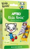 Plastry Dla Dzieci Apteo Kicia Kocia 12 szt. SYNOPTIS PHARMA