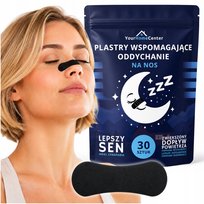 PLASTRY NA NOS Oddychanie CHRAPANIE Trening Bieganie Sen Mocny Klej 30 szt.