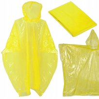 PŁASZCZ PRZECIWDESZCZOWY KIESZONKOWY PELERYNA PRZECIWDESZCZOWA PONCHO DUŻY