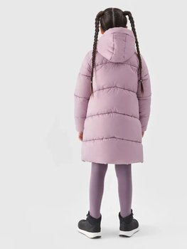 PŁASZCZ PUCHOWY DZIEWCZĘCY TDJAF455 4F 164cm - 4F