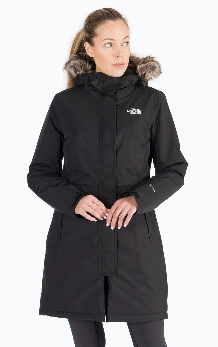 [THE NORTH FACE]★25SS★韓国人気★W'S CONVEX PARKA Płaszcz damski The North Face Arctic Parka - tnf black