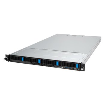 Platforma Asus Rack (1U) RS501A-E12-RS4 AMD Epyc 9005/9004 (4x NVMe/SATA HS, 2xM.2, 2x1Gbe, IPMI, 1+1 1600W ) - ASUS