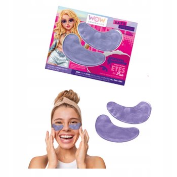 Płatki pod oczy WOW Generation - nawilżające, fioletowe, relaks - Kids Euroswan