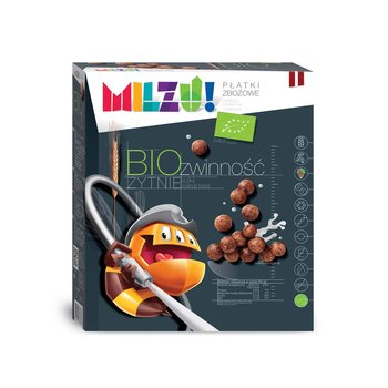 Płatki Żytnio Owsiane Kulki Kakaowe Zwinność Bio 400 g Milzu - Milzu