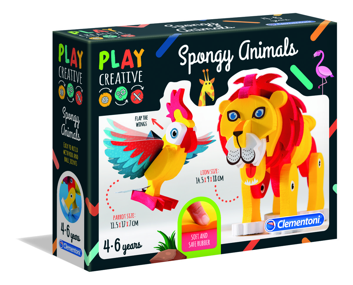 Play Creative, zestaw kreatywny Miękkie Zwierzątka, 15284