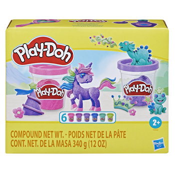 Play-Doh 6-Pak błyszczących kolorów - Play-Doh