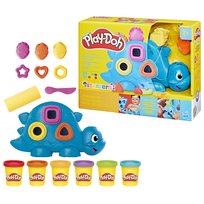 Play-Doh, Ciastolina, Foremki i kolorowy dinozaur