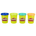Play-Doh, ciastolina Mix dzikich kolorów, 4 Tuby, E4867&nbsp;-&nbsp;Play-Doh