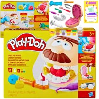 PLAY DOH CIASTOLINA ZESTAW DENTYSTA NOWA EDYCJA! PREZENT DLA DZIECKA + EBOOK