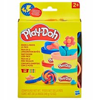 Play-Doh Ciastolina Zestaw Imprezowe Prezenty 12-Pak Hasbro G0519