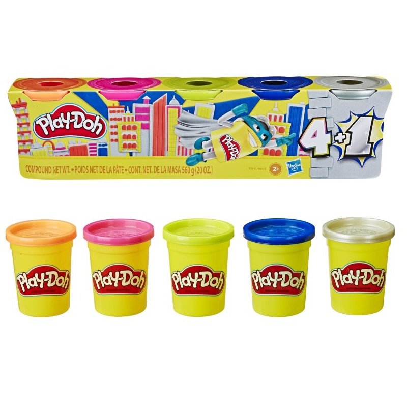 Play-Doh, super silver pack