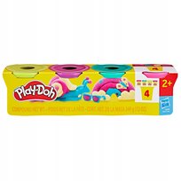 PLAY-DOH TUBA 4-PAK V2 żywe kolory