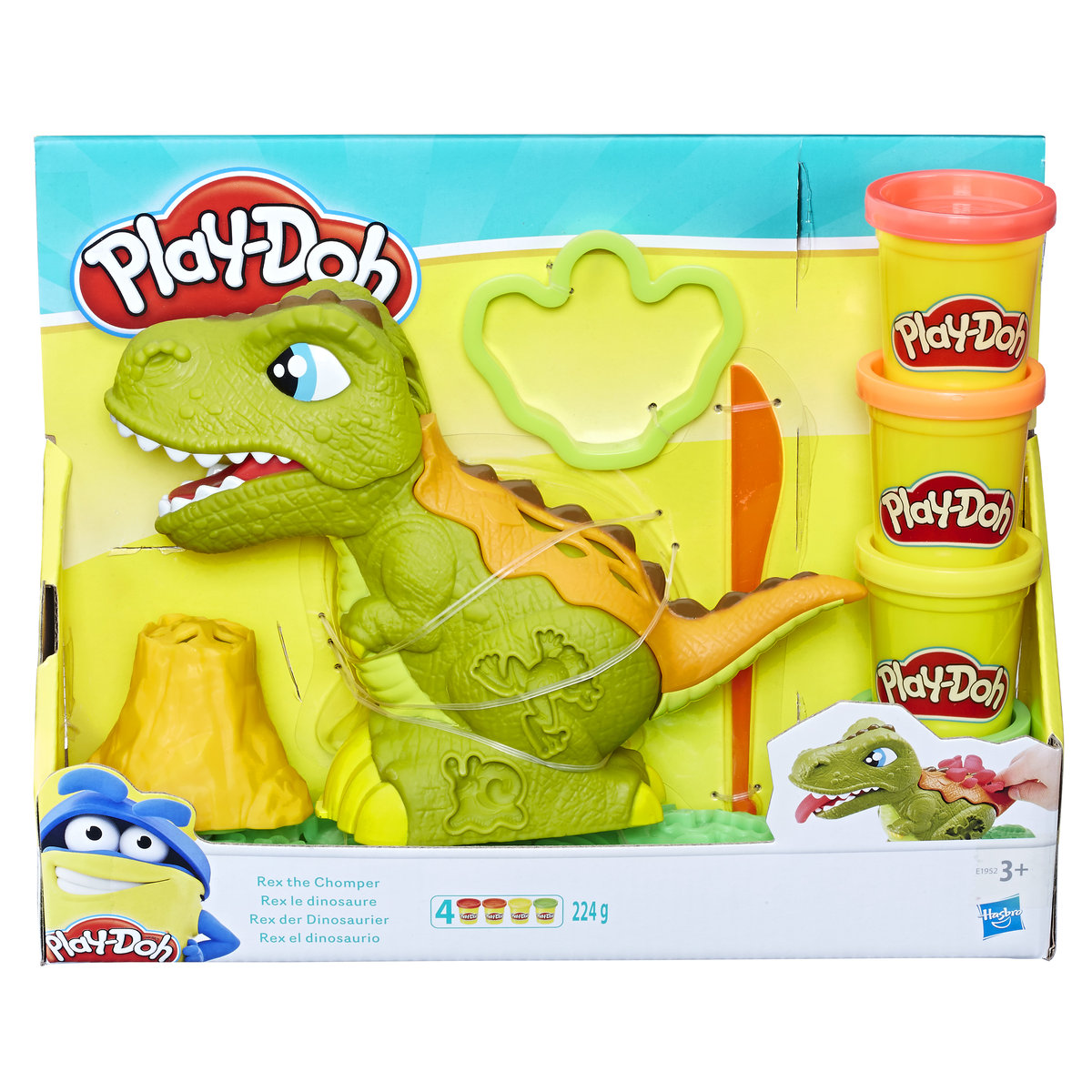 Play-Doh, zestaw ciastolina T-Rex, E1952