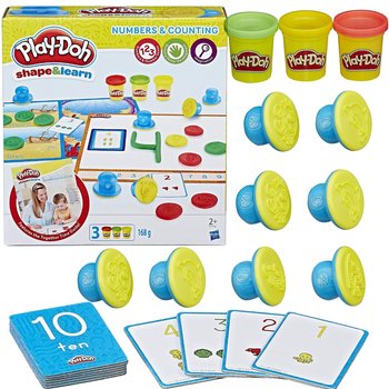 Play-Doh, zestaw kreatywny Ciastolina Nauka Cyferek i Liczenia  - Play-Doh