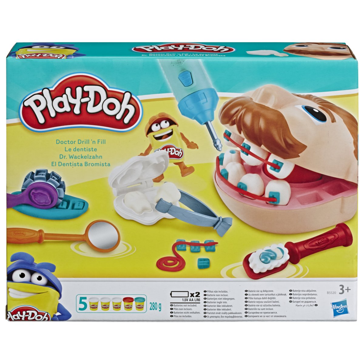 Play-Doh, zestaw kreatywny Dentysta