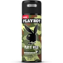 Playboy, Play It Wild for Him, dezodorant spray, 150 ml