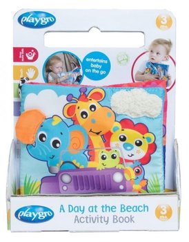 Playgro, książeczka aktywnościowa - Dzień na plaży - Playgro