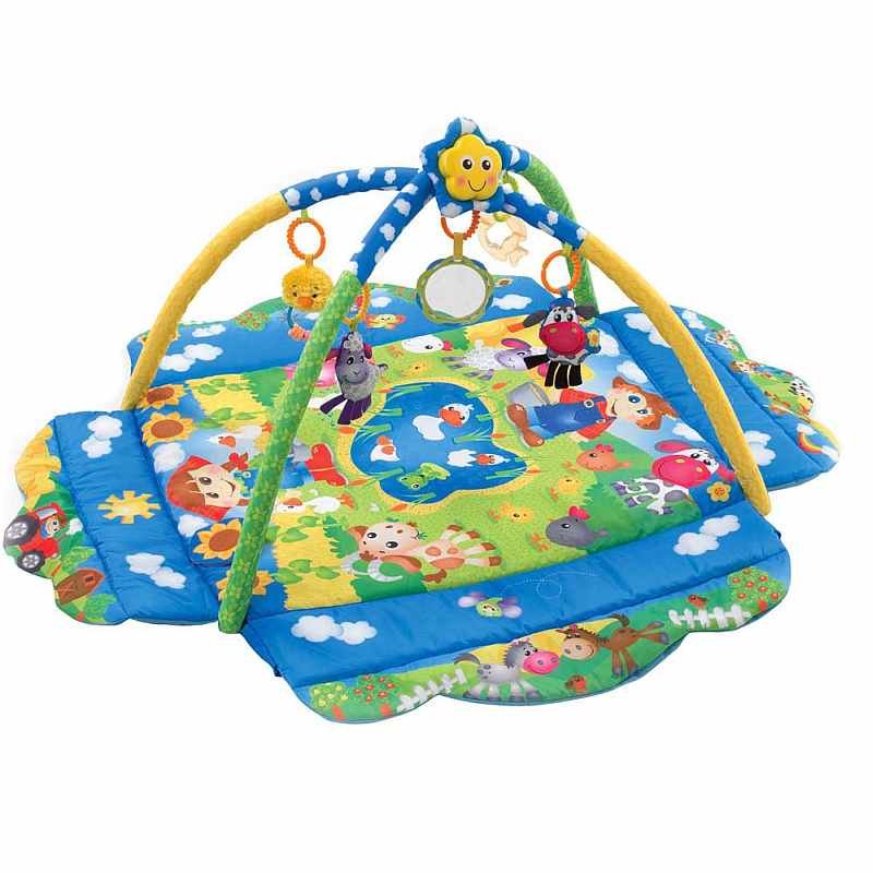 Playgro, mata edukacyjna Farma