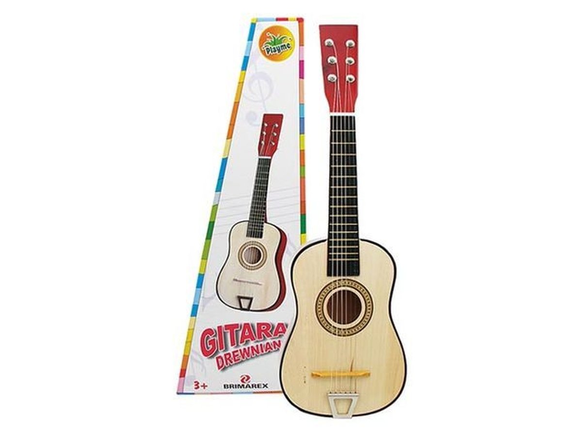 Playme, gitara drewniana