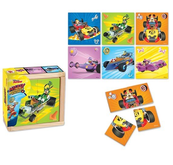 Playme, Myszka Miki, puzzle do układania Wyścig