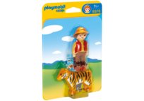 Playmobil 1.2.3, figurki Ranger z tygrysem, 6976