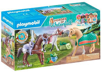 PLAYMOBIL, 3 konie: Morgan, Quarter Horse i Angloarab Shagya, 71356