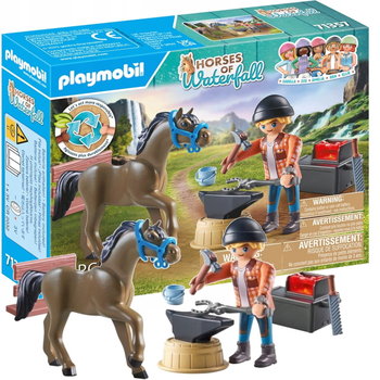 Playmobil Horses of Waterfall Ben y Achilles
