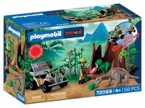 PLAYMOBIL 72069 Kryjówka dinozaura T-Rex Brachiozaur Quad z nap. Promo Pack