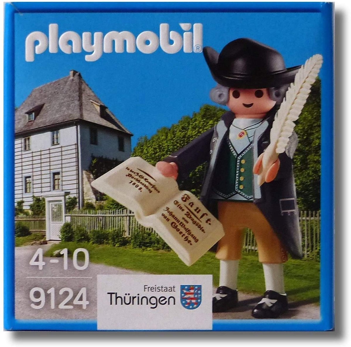 Playmobil 9124 - Johann Wolfgang Von Goethe - Édition Thüringen - Comme Neuf En Boîte - Vintage