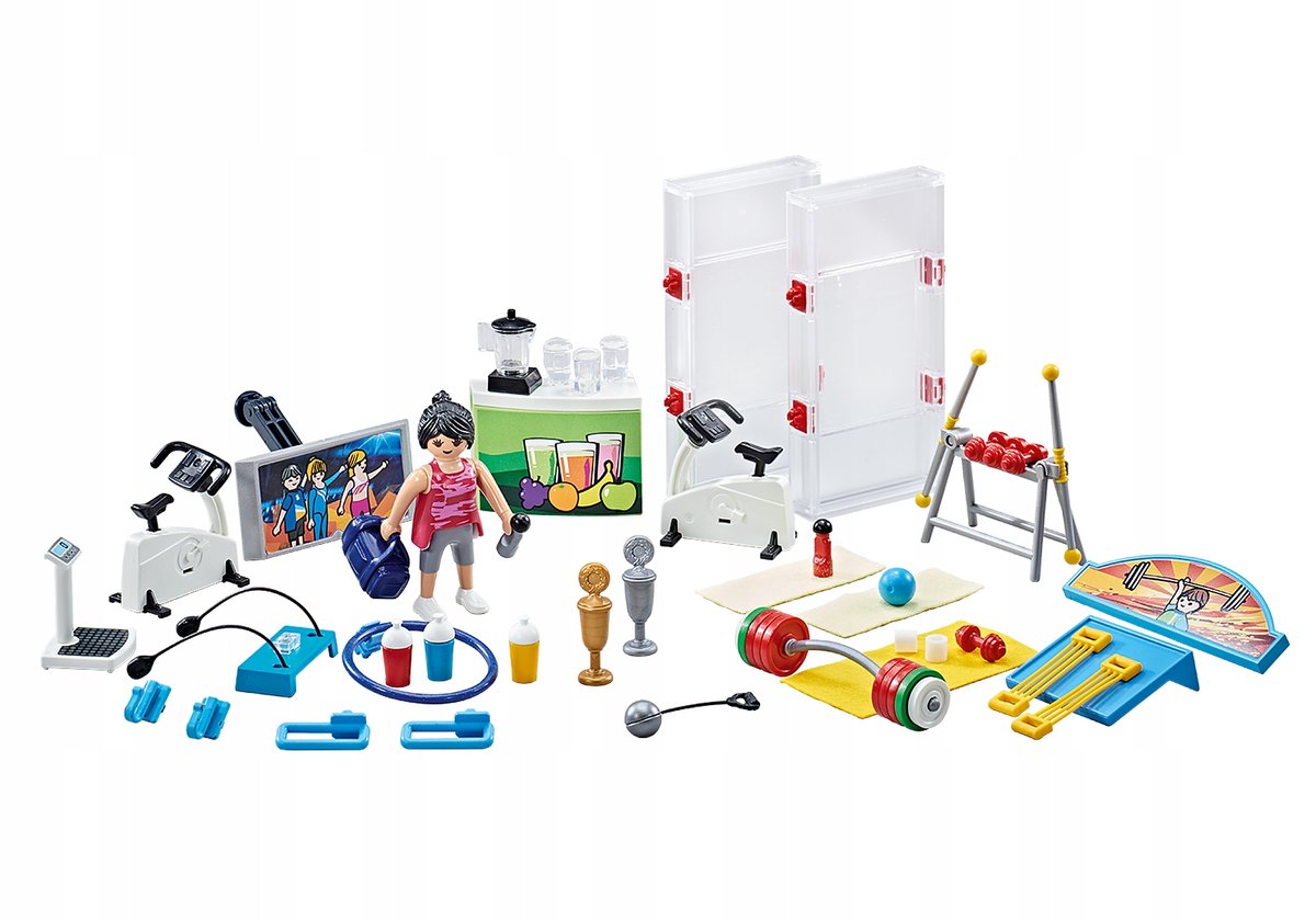 Playmobil store fitness room