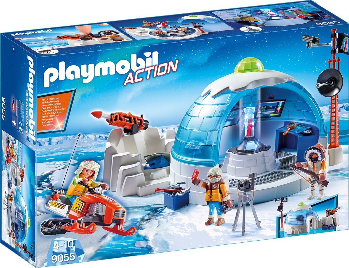 Playmobil Action, klocki Stacja polarna, 9055