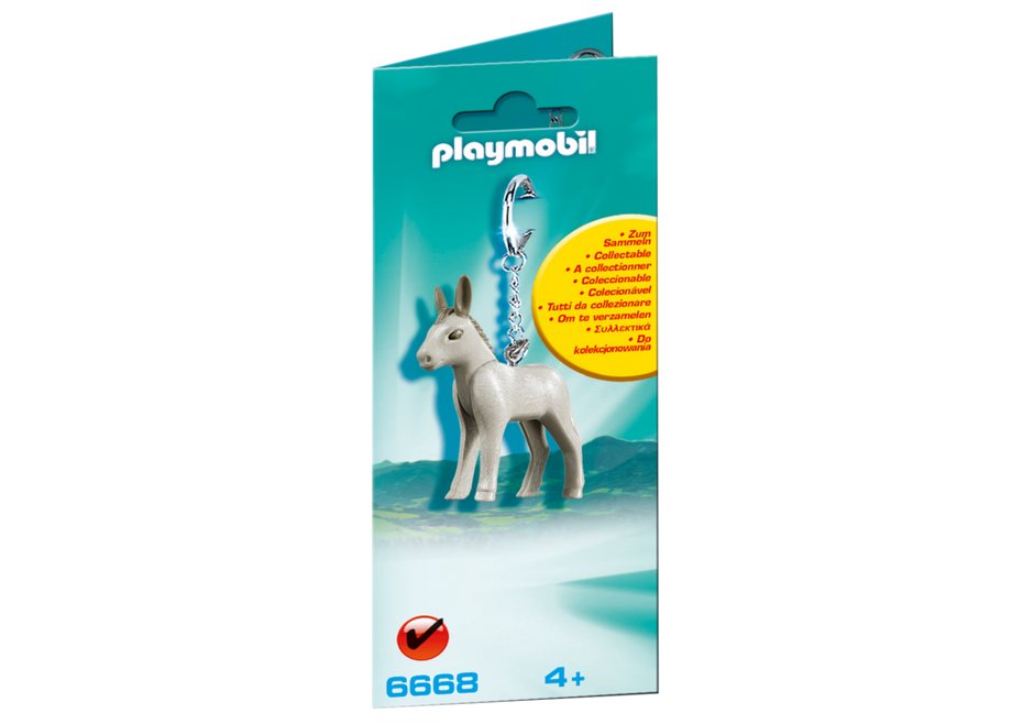 Playmobil, breloczek Osiołek, 6668