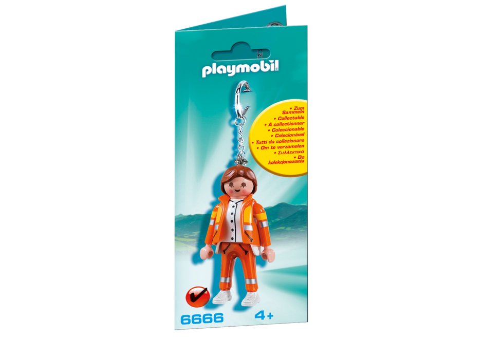Playmobil, breloczek Ratowniczka, 6666