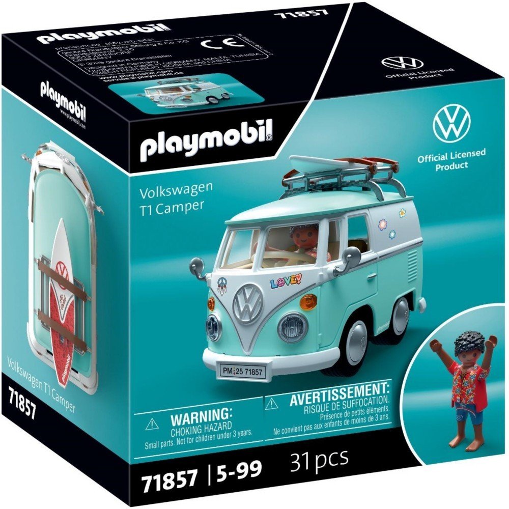 Platmobil 71725 Combi Volkswagen T1 Camping Bus Vert