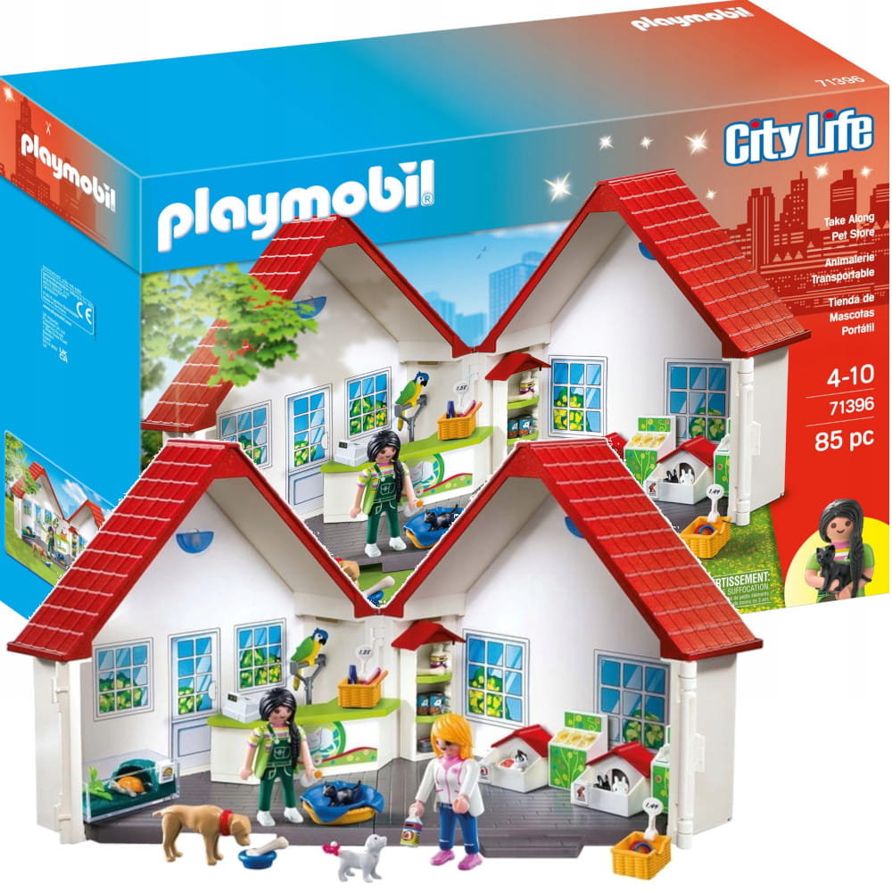 Фото - Конструктор Playmobil City Life 71396 Przenośny Sklep Zoologiczny 
