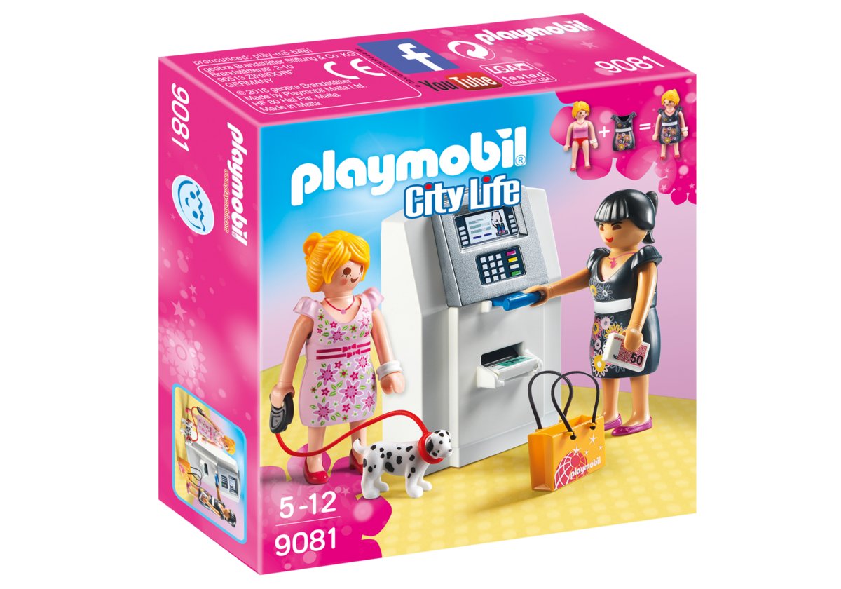 Playmobil City Life, klocki Bankomat, 9081