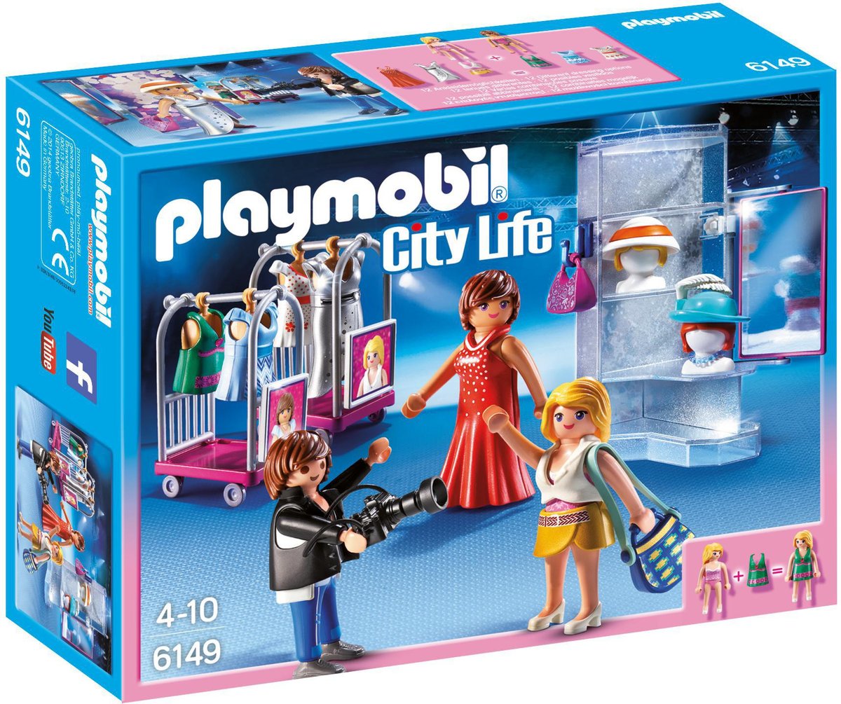 Playmobil City Life, Pokaz mody z sesją zdjęciową